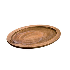 Oval Wood Underliner