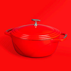 USA Enamel™ Cast Iron Dutch Oven