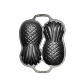 Seasoned Cast Iron Pineapple Pan