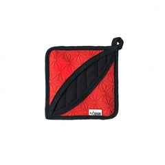 Silicone and Fabric Potholder