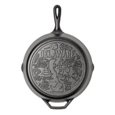 American Road Trip: 12 Inch Seasoned Cast Iron Skillet, Delaware
