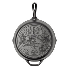 American Road Trip: 12 Inch Seasoned Cast Iron Skillet, New Hampshire