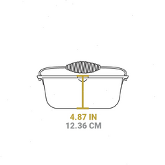 Dutch Oven with Bail Handle