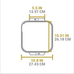 10.5 Inch Single Burner Reversible Grill/Griddle