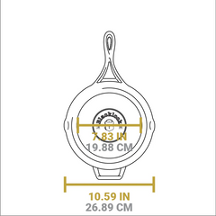 Blacklock Lightweight Cast Iron Skillet Set