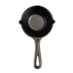 Cast Iron Melting Pot and Silicone Brush