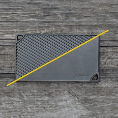 16.75 x 9.5 Inch Double Play Reversible Grill/Griddle