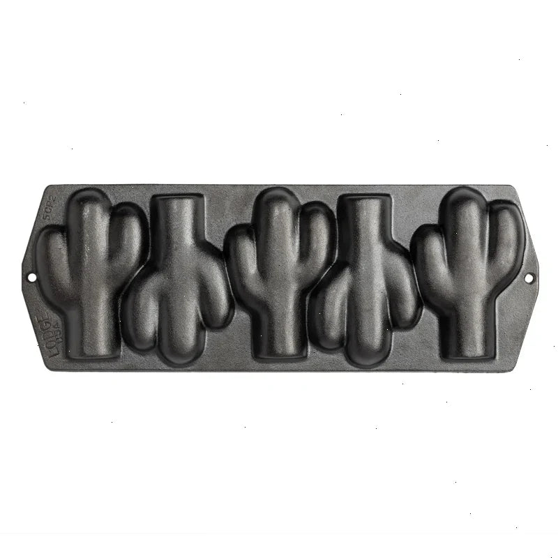 Seasoned Cast Iron Cactus Pan