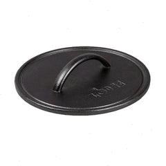 Seasoned Cast Iron Round Grill Press