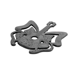 8 Inch Love is Like a Butterfly Dolly Parton Trivet