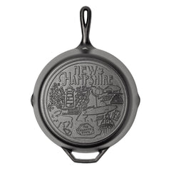American Road Trip: 12 Inch Seasoned Cast Iron Skillet, New Hampshire