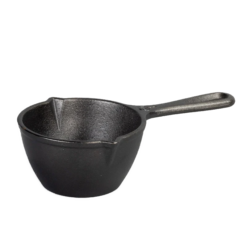 Seasoned Cast Iron Melting Pot