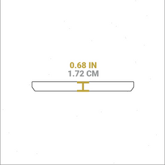 10 Ounce Rectangular Walnut Wood Underliner