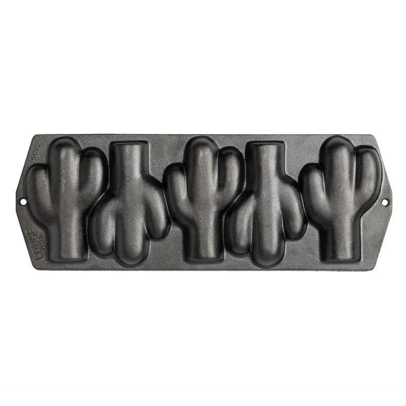 Seasoned Cast Iron Cactus Pan